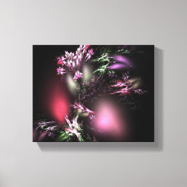 kleur-van-natuur-fractal canvas afdruk