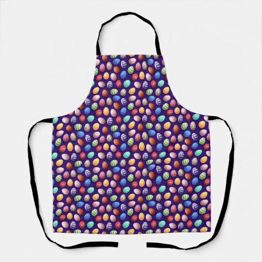 Kleur van paaseieren Apron Schort (Voorkant)