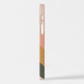 Kleur van pasta, neutrofielenboog iPhone hoesje (Linkerkant)