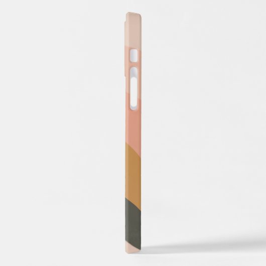 Kleur van pasta, neutrofielenboog iPhone hoesje (Linkerkant)