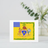 Kleur van Philadelphia Light Horse Briefkaart (Staand voorkant)