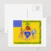 Kleur van Philadelphia Light Horse Briefkaart (Voorkant / Achterkant)