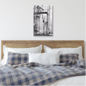 Kleur van schuur met boomcanvas afdrukken (Insitu (Slaapkamer))