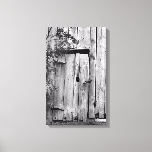 Kleur van schuur met boomcanvas afdrukken (Voorkant)