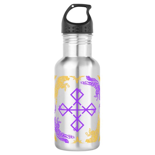 Kleur van Skoll en Hati Waterfles (Voorkant)