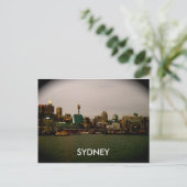 Kleur van stadslicht briefkaart (Staand voorkant)