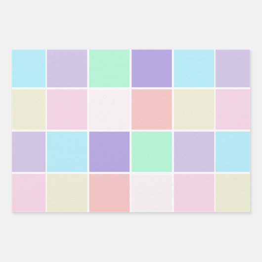 Kleur van Unicorn Inpakpapier Vel (Voorkant)