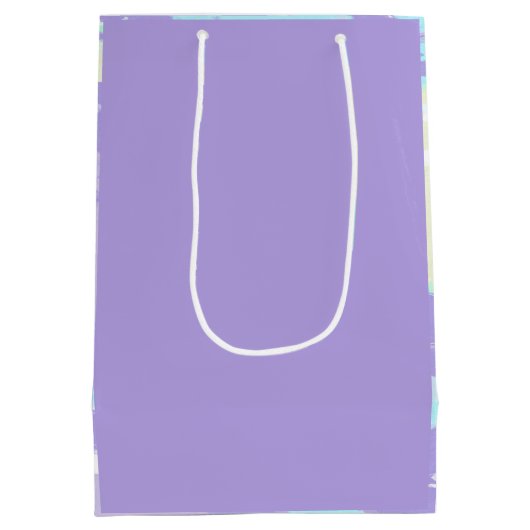 Kleur van Unicorn Medium Cadeauzakje (Achterkant)