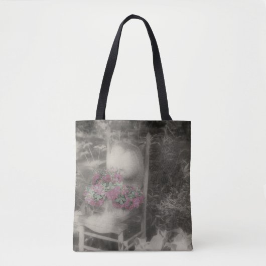 Kleur van ventilatortuin tote bag (Voorkant)