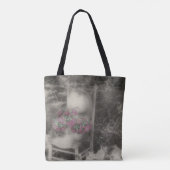 Kleur van ventilatortuin tote bag (Achterkant)