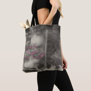Kleur van ventilatortuin tote bag