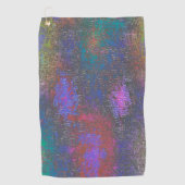 Kleur van vlekken met gladde huid, gerijpt golfhanddoek (Voorkant)