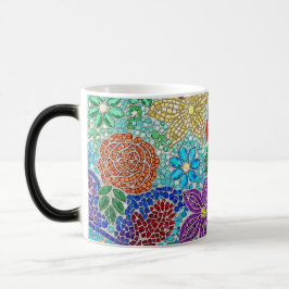 Kleur veranderend modern mozaïek ontwerp keramisch magische mok