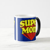 Kleur Veranderend Superheld Moederdag Superheld Magische Mok (Voorkant rechts)