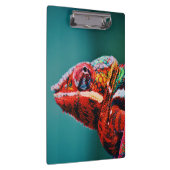 Kleur veranderende regenboogkameleon Reptile Klembord (Rechts)