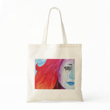 Kleur Verliezend Meisje dat Huilt Surrealistische 