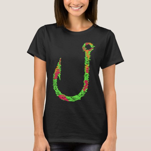 Kleur vishaak t-shirt (Voorkant)