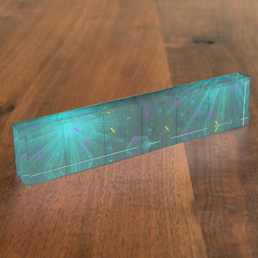 kleur vlinder naambordje (Zijkant)