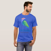 Kleur vogel cadeau t-shirt (Voorkant volledig)