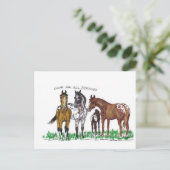 Kleur voor alle seizoenen briefkaart (Staand voorkant)