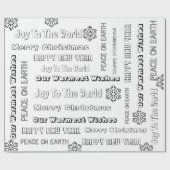 Kleur voor oudere Kinderen/volwassenen met kerstmi Cadeaupapier (Vlak)