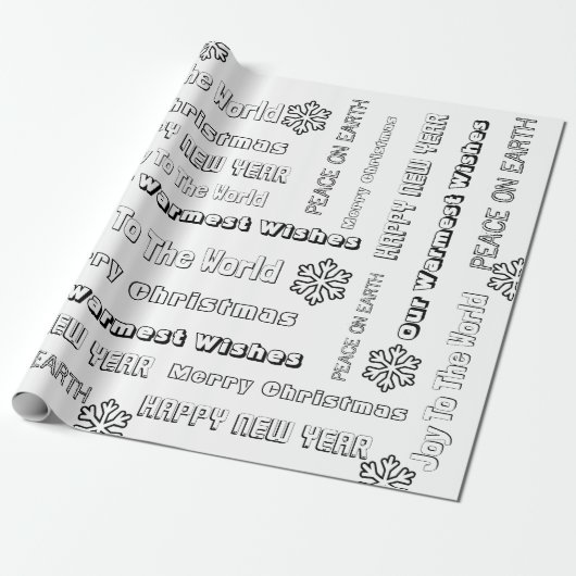 Kleur voor oudere Kinderen/volwassenen met kerstmi Cadeaupapier (Uitgerold)