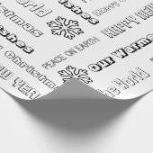 Kleur voor oudere Kinderen/volwassenen met kerstmi Cadeaupapier (Hoek)