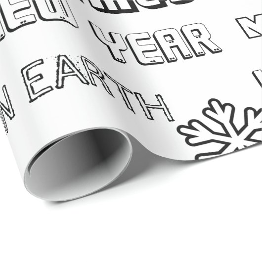 Kleur voor oudere Kinderen/volwassenen met kerstmi Cadeaupapier (Rol Hoek)