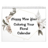 Kleur voor Volwassenen, kleur uw eigen agenda Kalender (Hoes)