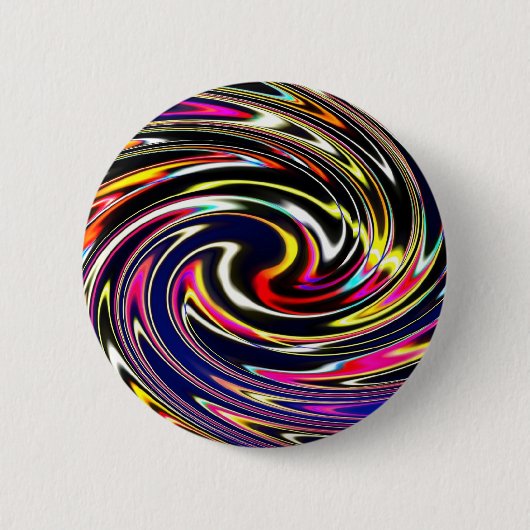 Kleur Vortex Ronde Button 5,7 Cm (Voorkant)
