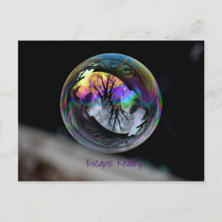 Kleur vs. zwart/wit briefkaart