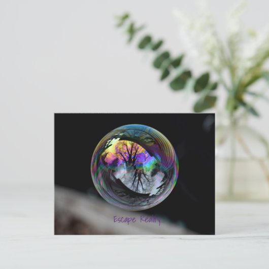 Kleur vs. zwart/wit briefkaart (Staand voorkant)