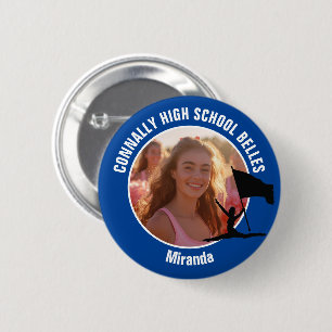 Kleur Wacht Foto Hoge School Danser Ronde Button 5,7 Cm