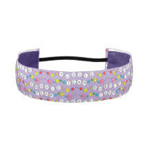 Kleur War Paarse Team Hair Accessoire