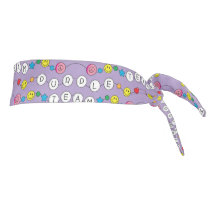 Kleur War Paarse Team Hair Accessoire