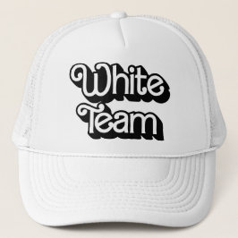Kleur War White Team Hair Accessoire Trucker Pet