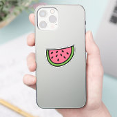 Kleur watermeloen Aangepaste vinylSticker Sticker (Telefoon)