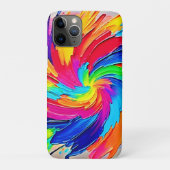 Kleur werveling: Abstracte kunst Case-Mate iPhone Case (Achterkant)