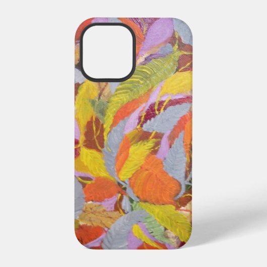 Kleur wervelingen iPhone hoesje (Achterkant)