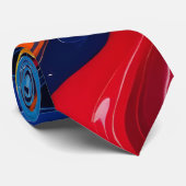 Kleur wervelingen Mannen necktie Stropdas (Opgerold)