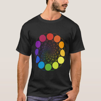 Kleur Wiel Palet Kunst Schilderen voor Schilder Ku T-shirt