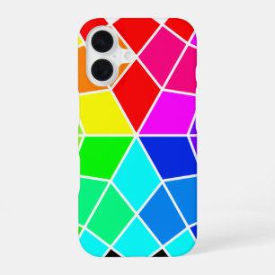 Kleur Wiel Ster - iPhone 16 Hoesje