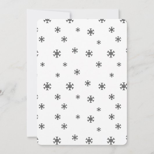 KLEUR WIJZIGEN - Moderne uitnodiging tot Baby show (Achterkant)