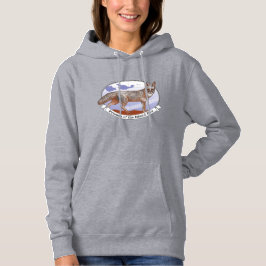 Kleur Womens Island Fox Logo Classic Hoodie