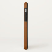 kleur zadelbruin Case-Mate iPhone case (Achterkant/links)