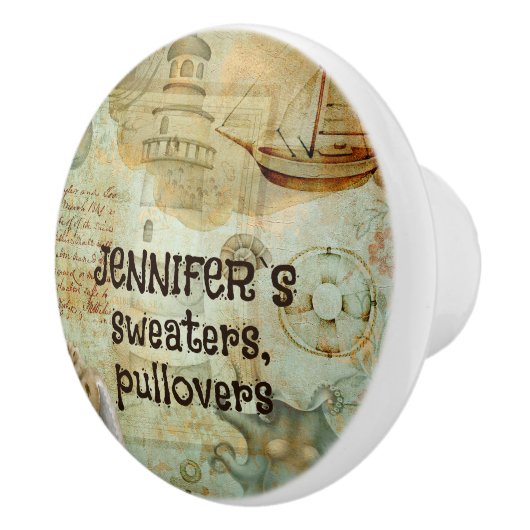 Kleur zandkorrelig zandkorrelig Kustdouane Keramische Knop (Rechts)