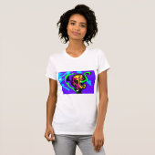 Kleur zeepaardje t-shirt (Voorkant volledig)