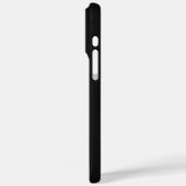 Kleur zwart verloop Case-Mate iPhone case (Achterkant / Links)