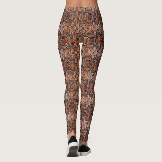 Kleuraccent: Modebewuste Legging Stijlen (Achterkant)