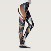 Kleuraccenten op een paar aangepaste moderne leggings (Rechts)